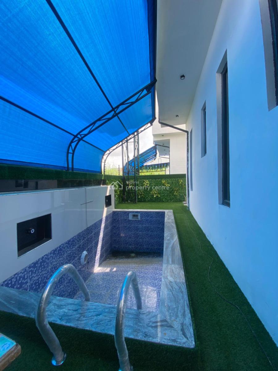 5 Bedroom Fully Detached Duplex with a Room Bq and Swimming, Lekki Palm City, Ajah, Lagos, Detached Duplex for Sale