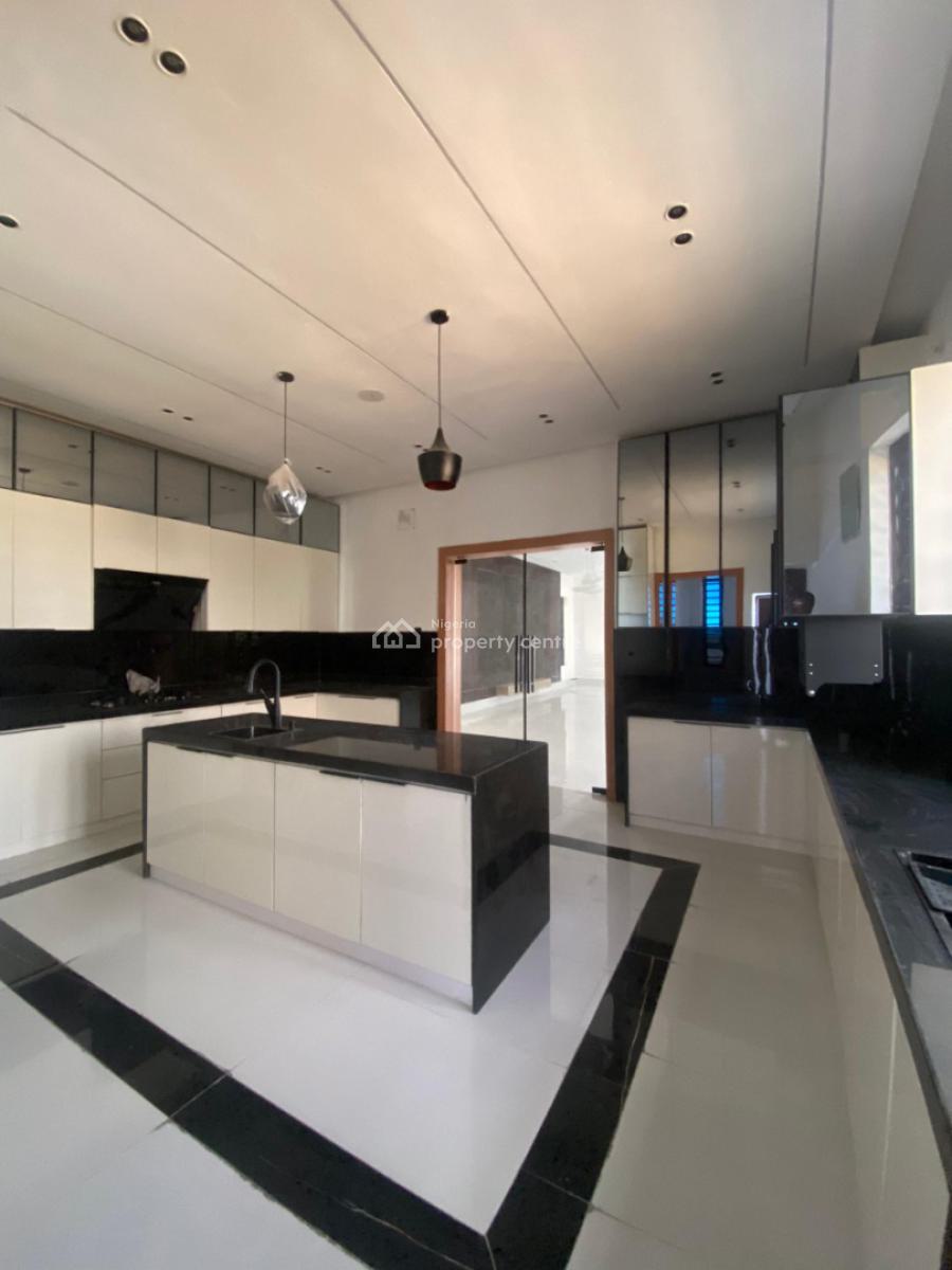 5 Bedroom Fully Detached Duplex with a Room Bq and Swimming, Lekki Palm City, Ajah, Lagos, Detached Duplex for Sale