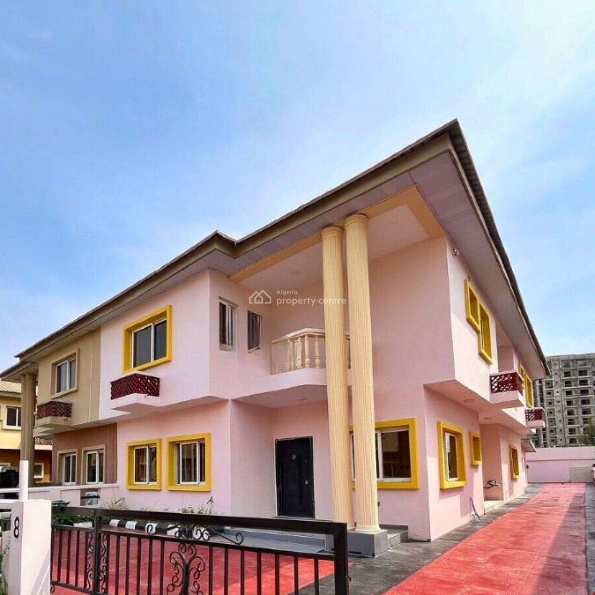 4-bedroom Semi-detached Duplex with Study & Bq, Victoria Island (vi), Lagos, Semi-detached Duplex for Rent