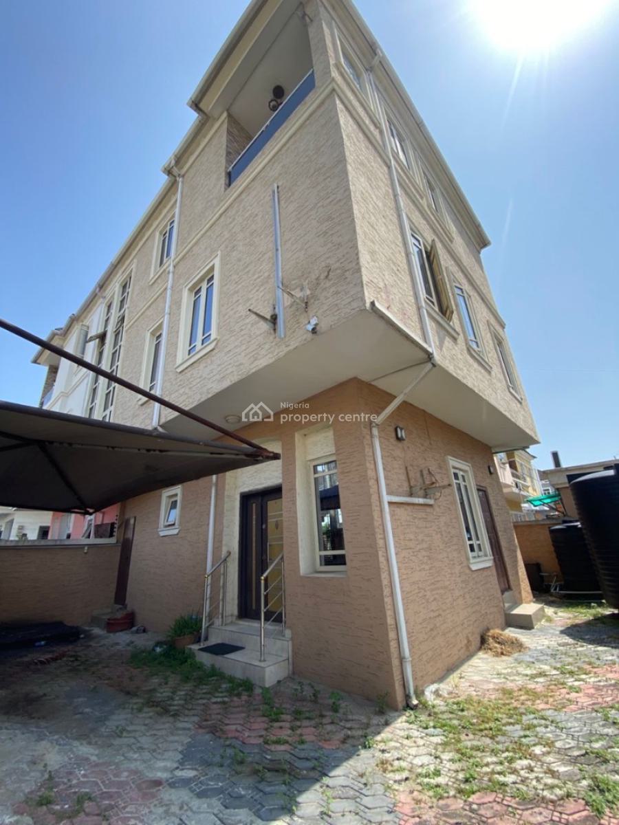4bedroom Semi Terrace  ( Alone in a Compound), Chervon Drive, Lekki Expressway, Lekki, Lagos, Terraced Duplex for Rent