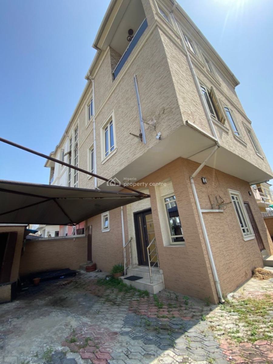 4bedroom Semi Terrace  ( Alone in a Compound), Chervon Drive, Lekki Expressway, Lekki, Lagos, Terraced Duplex for Rent