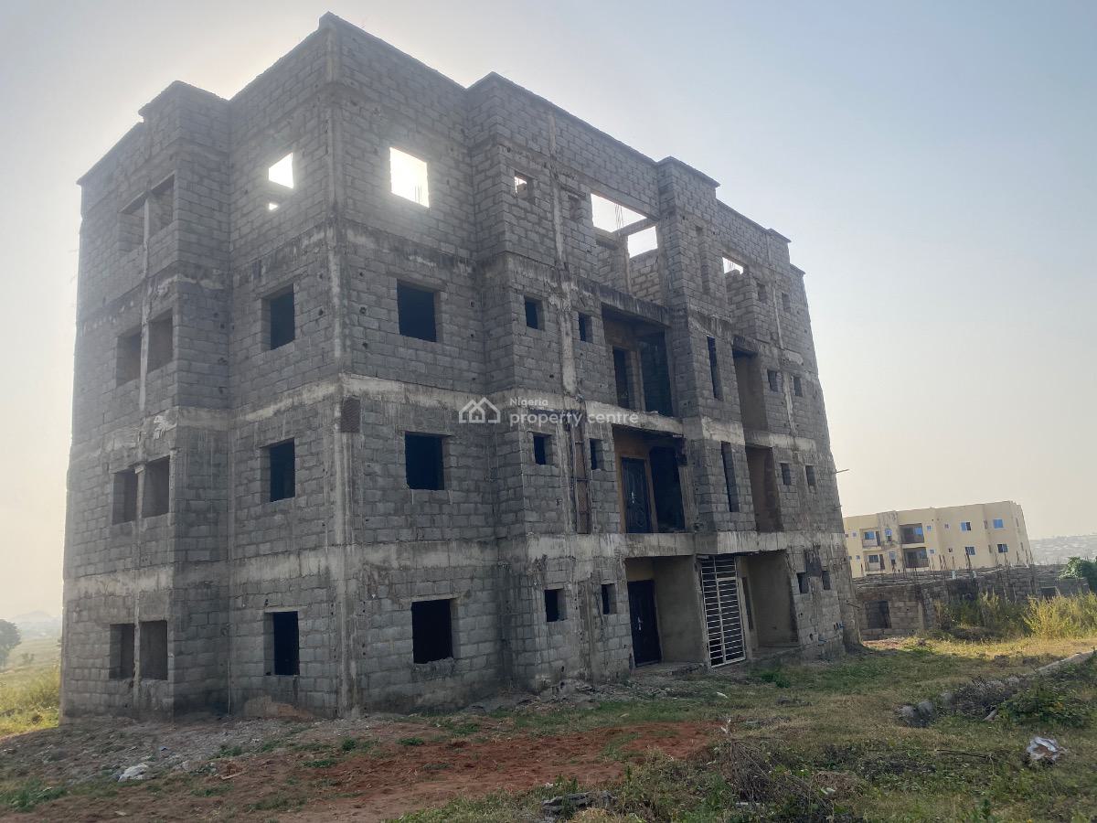 Carcass 8 Units of 2 Bedroom Blocks of Flat with Fcda Cofo, Nigeria Immigration Estate, Kyami, Abuja, Block of Flats for Sale