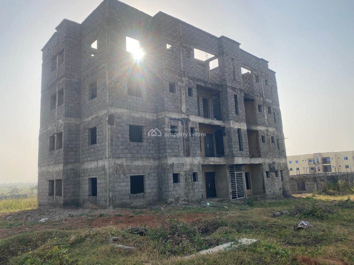 Carcass 8 Units of 2 Bedroom Blocks of Flat with Fcda Cofo, Nigeria Immigration Estate, Kyami, Abuja, Block of Flats for Sale