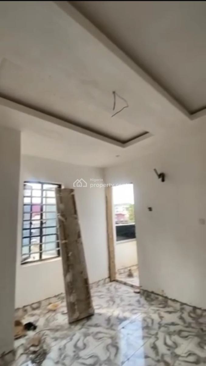 Spacious Mini Up N Down Flat with 2t1b  All *(tilled Pop  Kitchen Cabi, in a Well Secured Gated Environment @ Sawmail Gbagada Lagos*, Soluyi, Gbagada, Lagos, Mini Flat (room and Parlour) for Rent