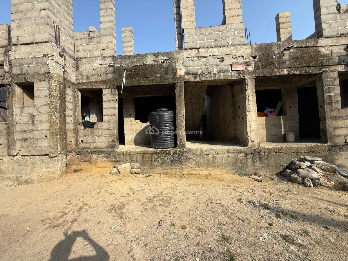 Dry Residential Land with 6 Units of 3 Bedroom Flats for Distress, Behind Blenco Suoermarket Olokonla/sangotedo, Olokonla, Ajah, Lagos, Residential Land for Sale