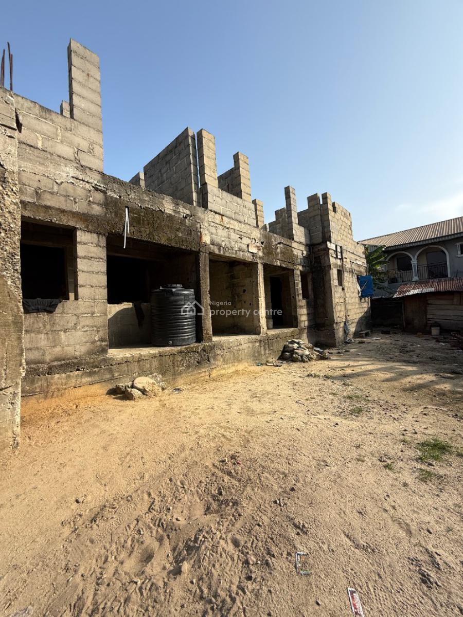 Dry Residential Land with 6 Units of 3 Bedroom Flats for Distress, Behind Blenco Suoermarket Olokonla/sangotedo, Olokonla, Ajah, Lagos, Residential Land for Sale