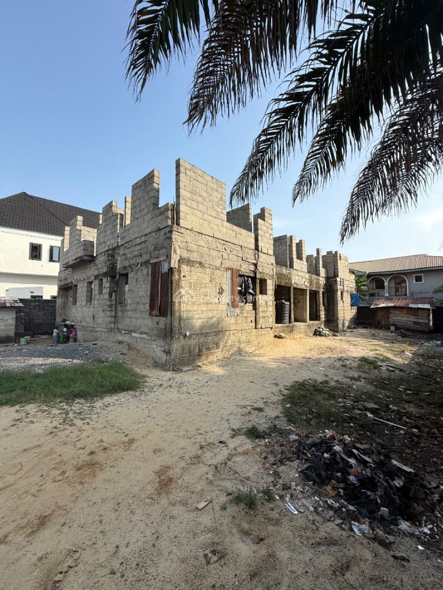 Dry Residential Land with 6 Units of 3 Bedroom Flats for Distress, Behind Blenco Suoermarket Olokonla/sangotedo, Olokonla, Ajah, Lagos, Residential Land for Sale