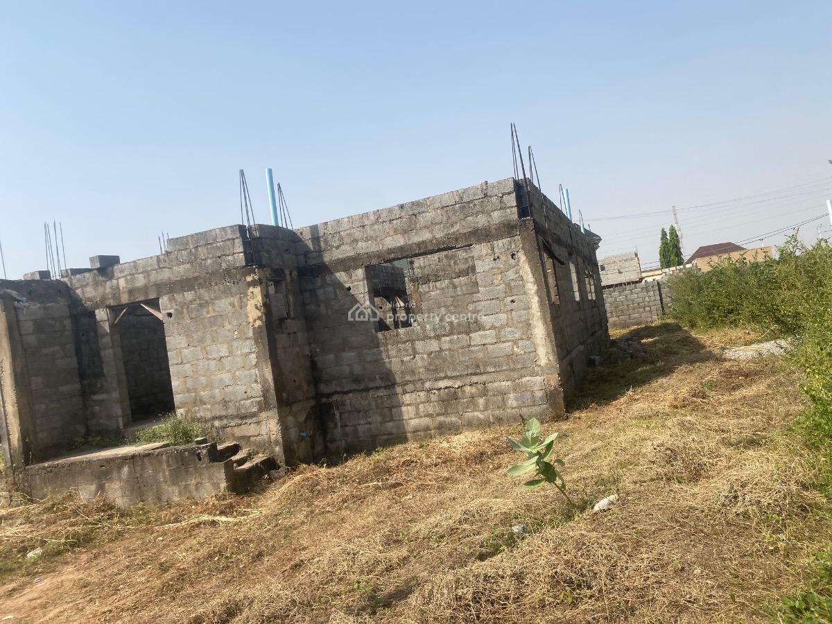 2 Units of Carcass 4 Bedroom with Bq, Opposite Sabon Lugbe., Sabon Lugbe, Lugbe District, Abuja, Semi-detached Duplex for Sale