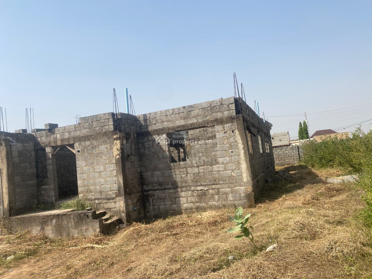 2 Units of Carcass 4 Bedroom with Bq, Opposite Sabon Lugbe., Sabon Lugbe, Lugbe District, Abuja, Semi-detached Duplex for Sale