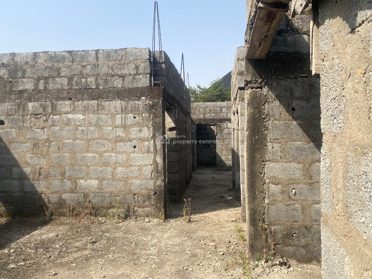 2 Units of Carcass 4 Bedroom with Bq, Opposite Sabon Lugbe., Sabon Lugbe, Lugbe District, Abuja, Semi-detached Duplex for Sale