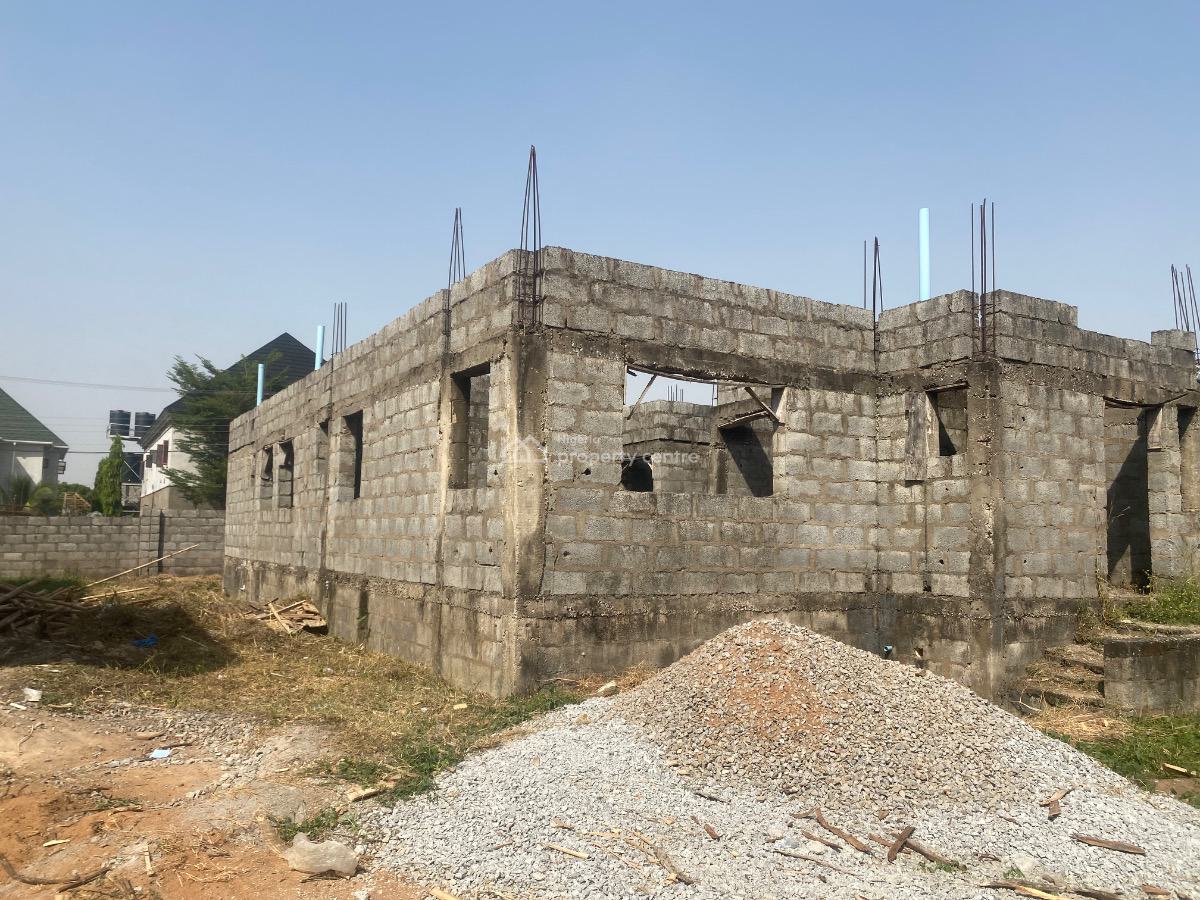 2 Units of Carcass 4 Bedroom with Bq, Opposite Sabon Lugbe., Sabon Lugbe, Lugbe District, Abuja, Semi-detached Duplex for Sale