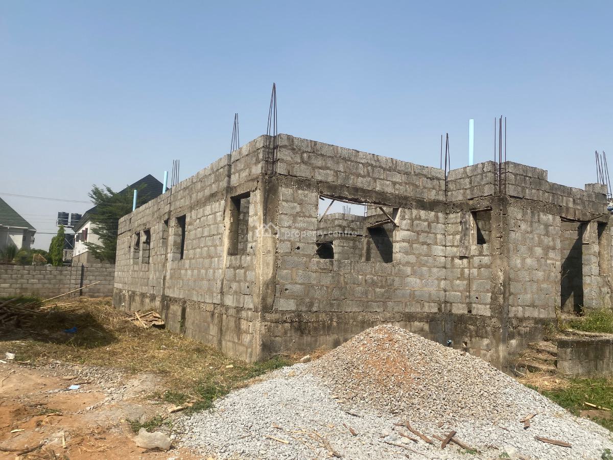 2 Units of Carcass 4 Bedroom with Bq, Opposite Sabon Lugbe., Sabon Lugbe, Lugbe District, Abuja, Semi-detached Duplex for Sale