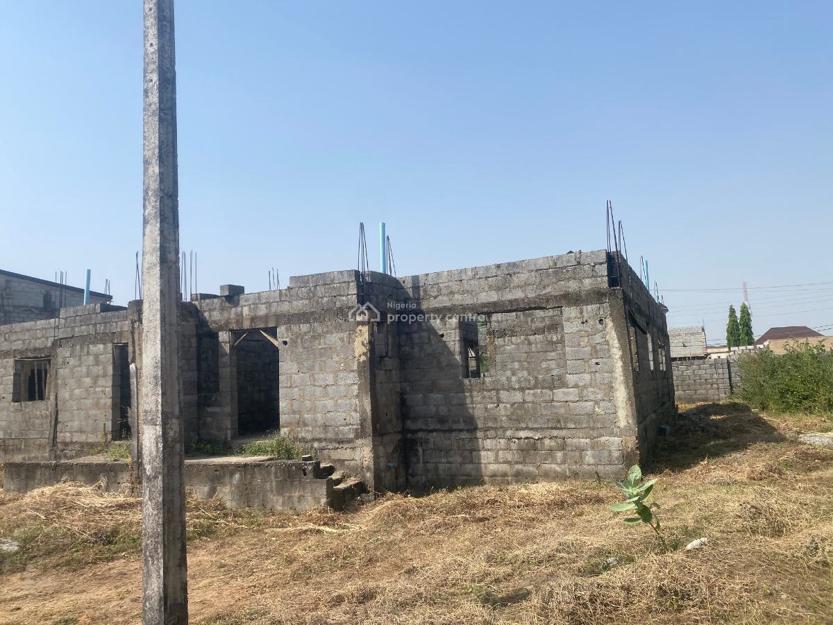 2 Units of Carcass 4 Bedroom with Bq, Opposite Sabon Lugbe., Sabon Lugbe, Lugbe District, Abuja, Semi-detached Duplex for Sale