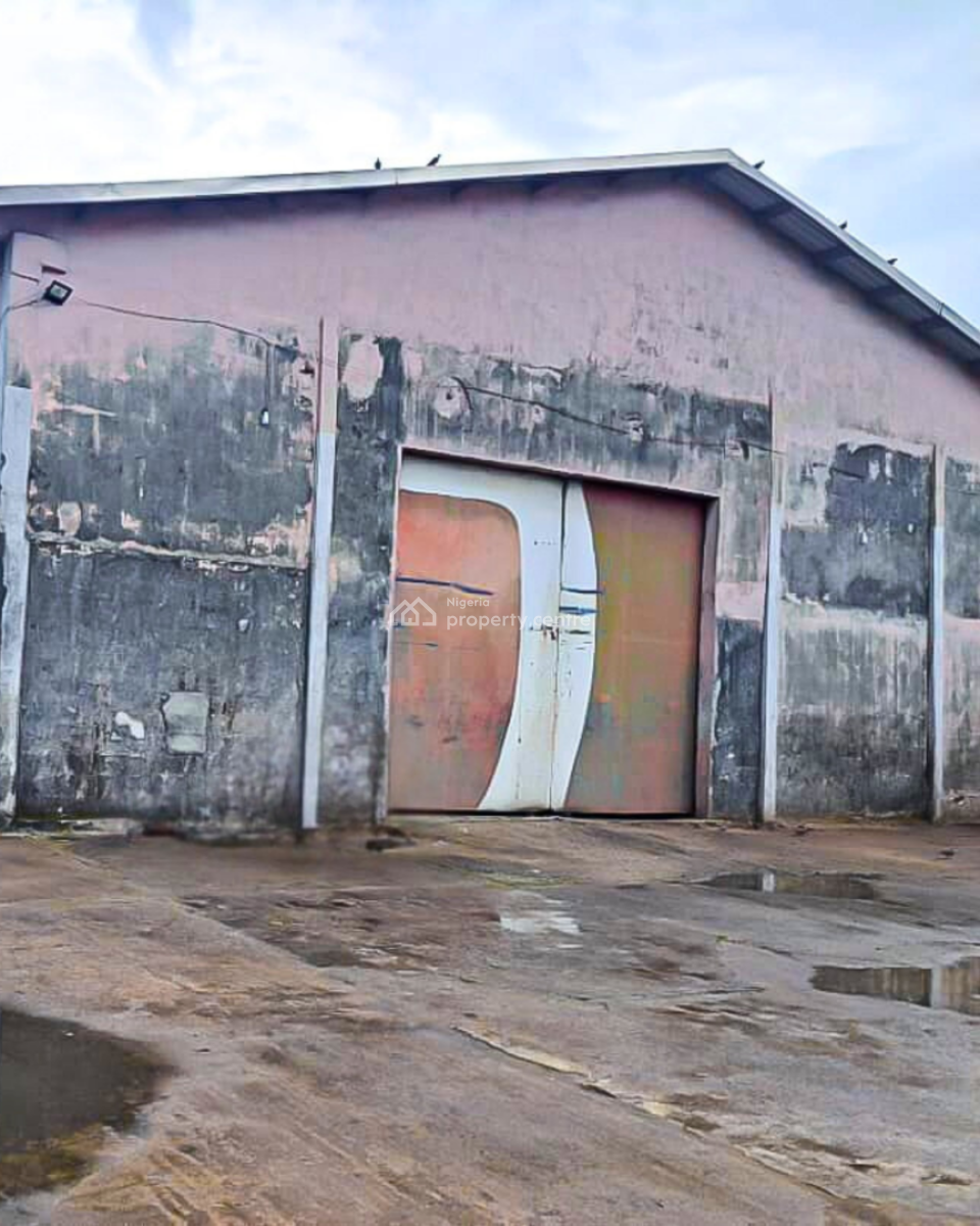 Warehouse Measuring 2000sqm with Parking Space & Offices, East West Road, Port Harcourt, Rivers, Warehouse for Rent