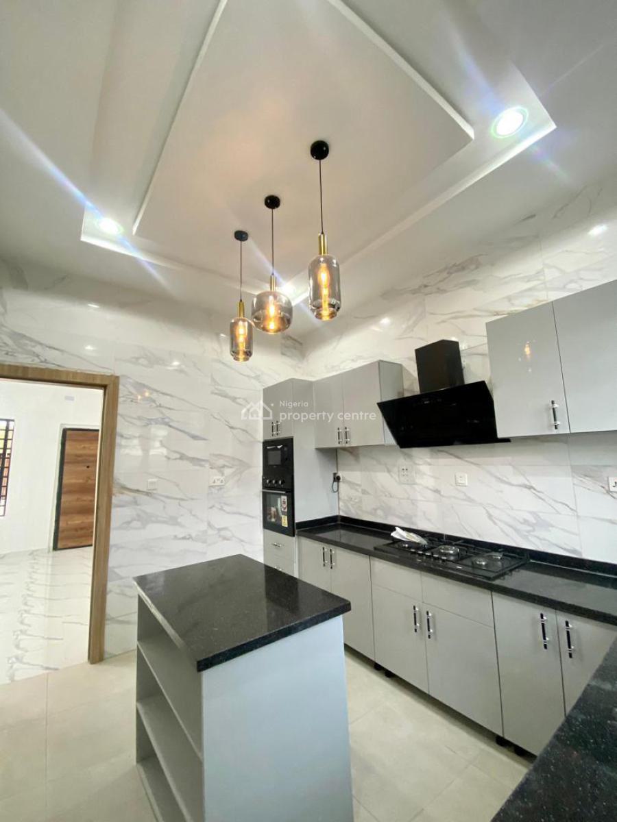 Brand New 4 Bedroom Terrace Duplex. in a Secured Estate, General Paint., Ajah, Lagos, Flat / Apartment for Rent