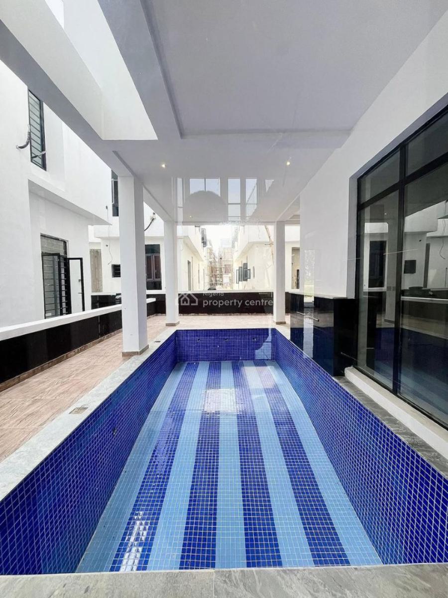 Contemporary 5 Bed Detached Duplex with Bq, & Swimming Pool, Ikota, Lekki, Lagos, Detached Duplex for Sale