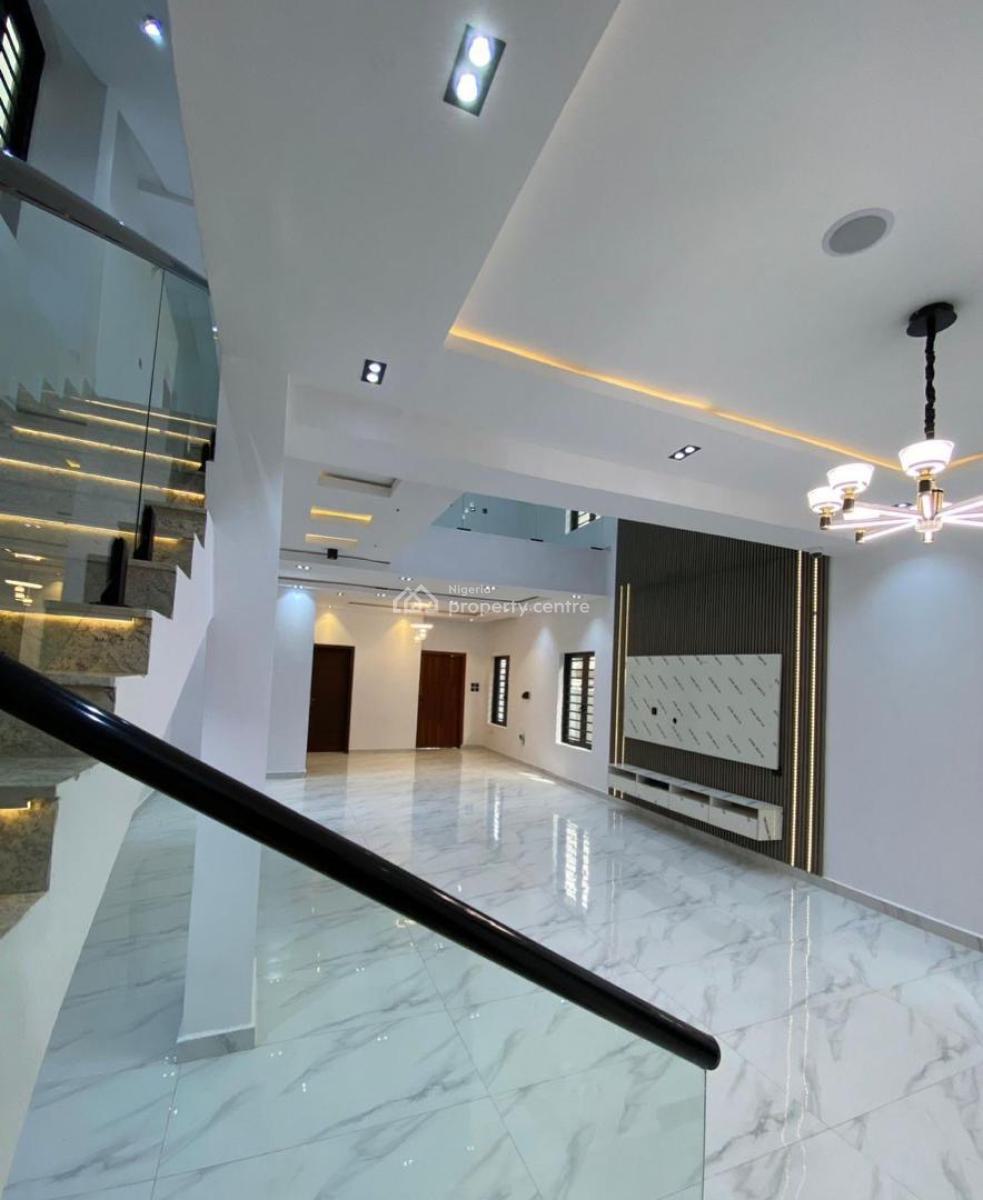 Luxury 5 Bedroom Fully Detached Duplex with Bq, Pool, Ikota, Lekki, Lagos, Detached Duplex for Sale