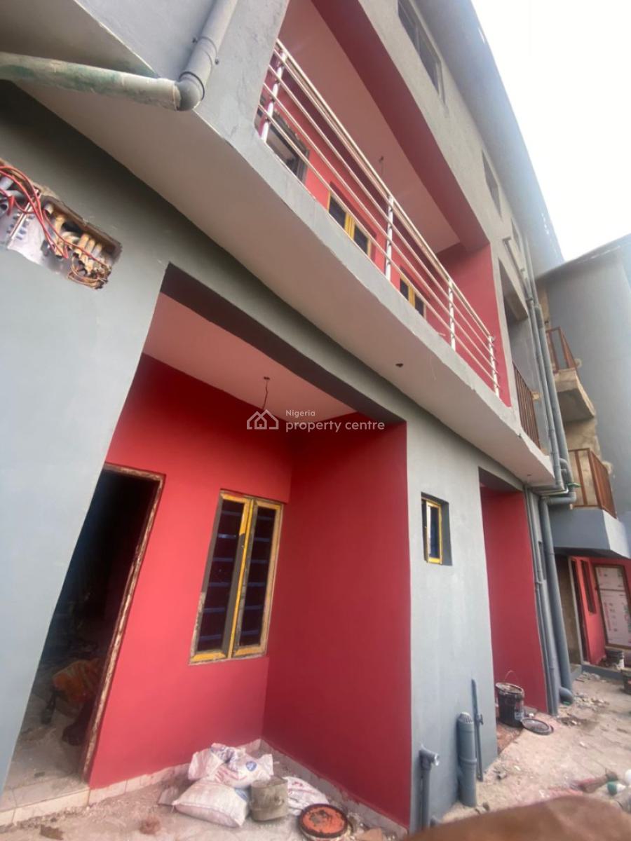 Newly Built Spacious Mini Flat Duplex with 2t1b All Round with Tilles, in a Interlock Street *sholuyi Gbagada Lagos, Soluyi, Gbagada, Lagos, Mini Flat (room and Parlour) for Rent