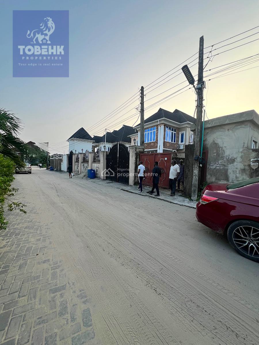 Prime Gated and Fenced 200sqm Land in an Access Controlled Estate, Sangotedo, Ajah, Lagos, Land for Sale