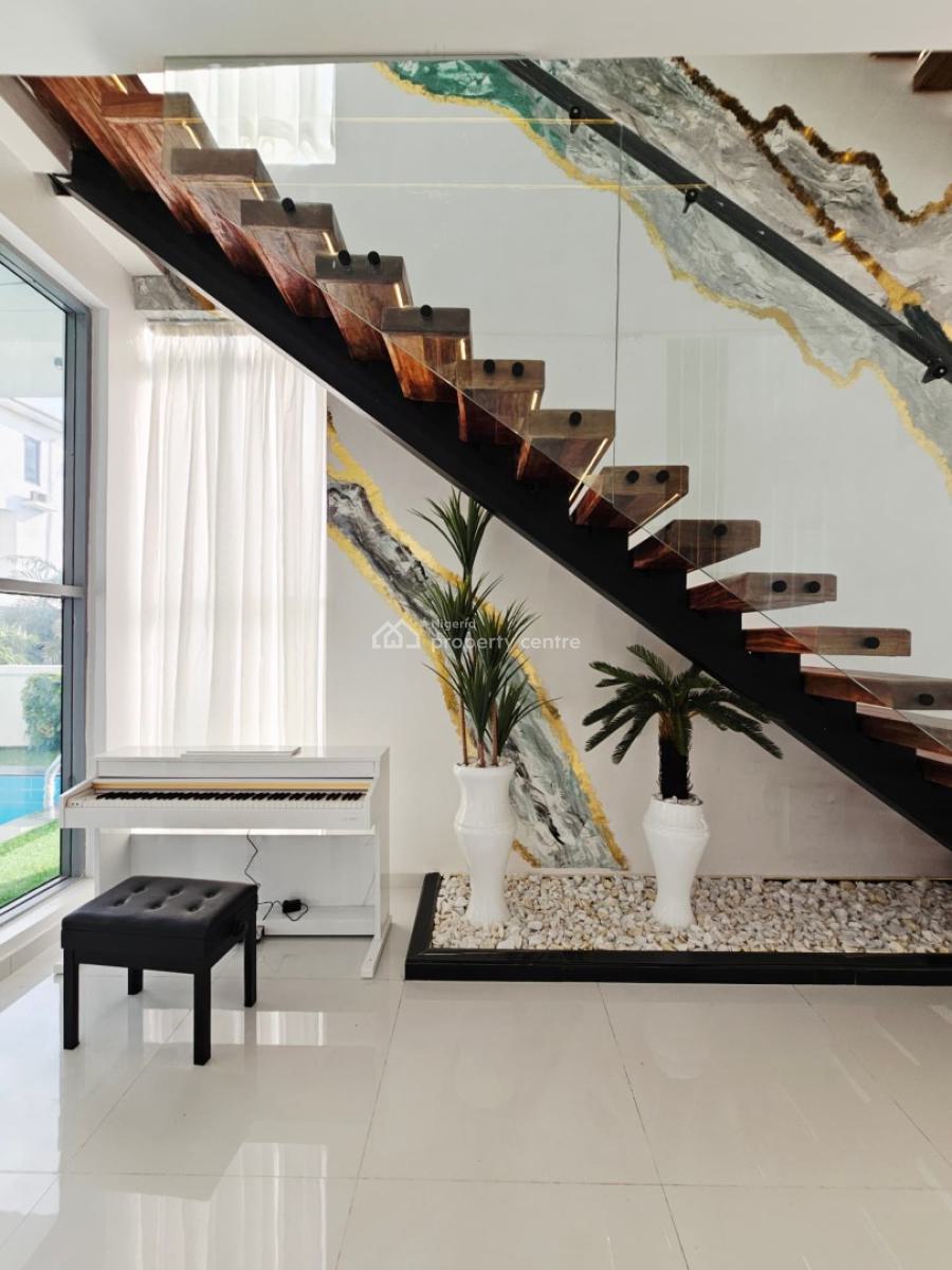 Contemporary 5 Bedroom Detached Duplex with Swimming Pool and Bq, Osapa London, Osapa, Lekki, Lagos, Detached Duplex for Sale