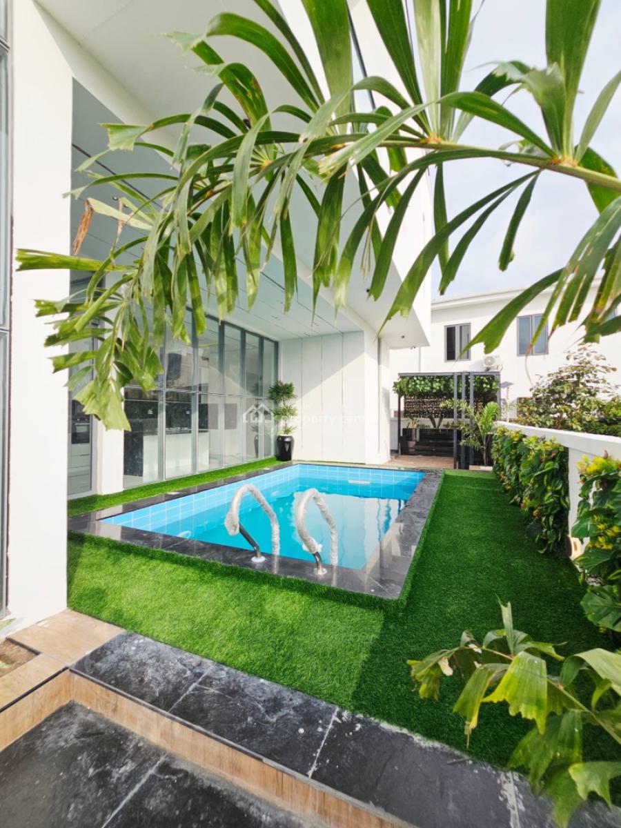 Contemporary 5 Bedroom Detached Duplex with Swimming Pool and Bq, Osapa London, Osapa, Lekki, Lagos, Detached Duplex for Sale