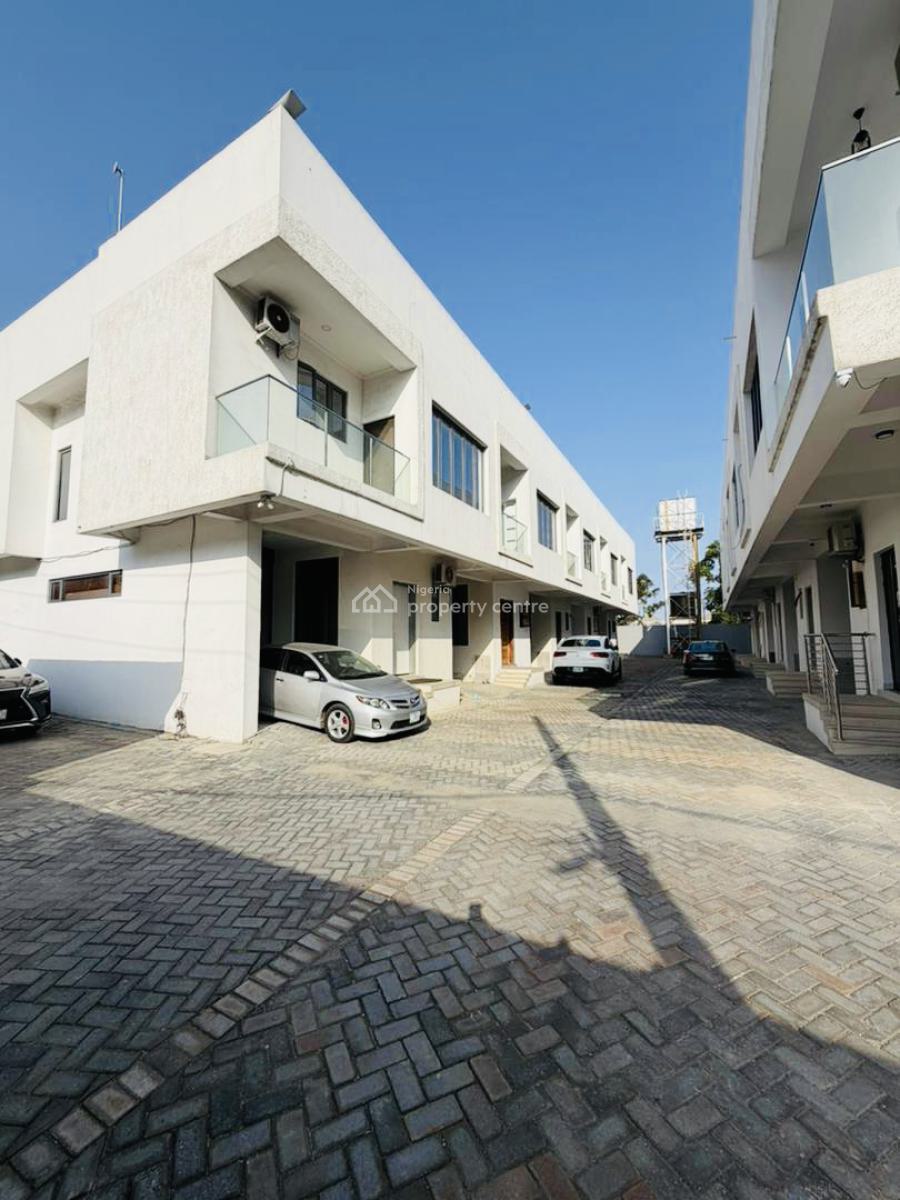 Newly Well Built 3 Bedroom Terrace Duplex with Bq, Chevron ( Serene , Beautiful and Secured Estate) Best Deal !, Lekki, Lagos, House for Sale