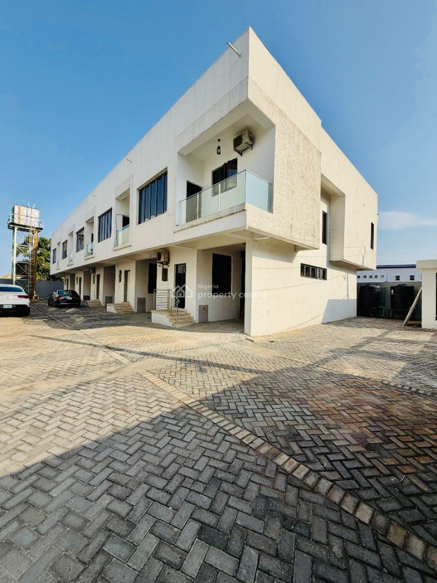Newly Well Built 3 Bedroom Terrace Duplex with Bq, Chevron ( Serene , Beautiful and Secured Estate) Best Deal !, Lekki, Lagos, House for Sale