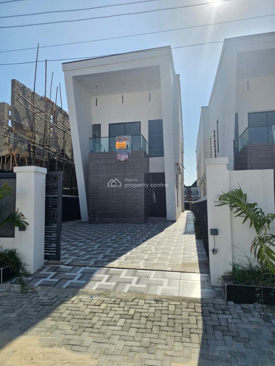 Exquisite Luxury Spacious 5 Bedroom Detached Duplex with Bq & Pool, Orchid Road, Lekki, Lagos, Detached Duplex for Sale