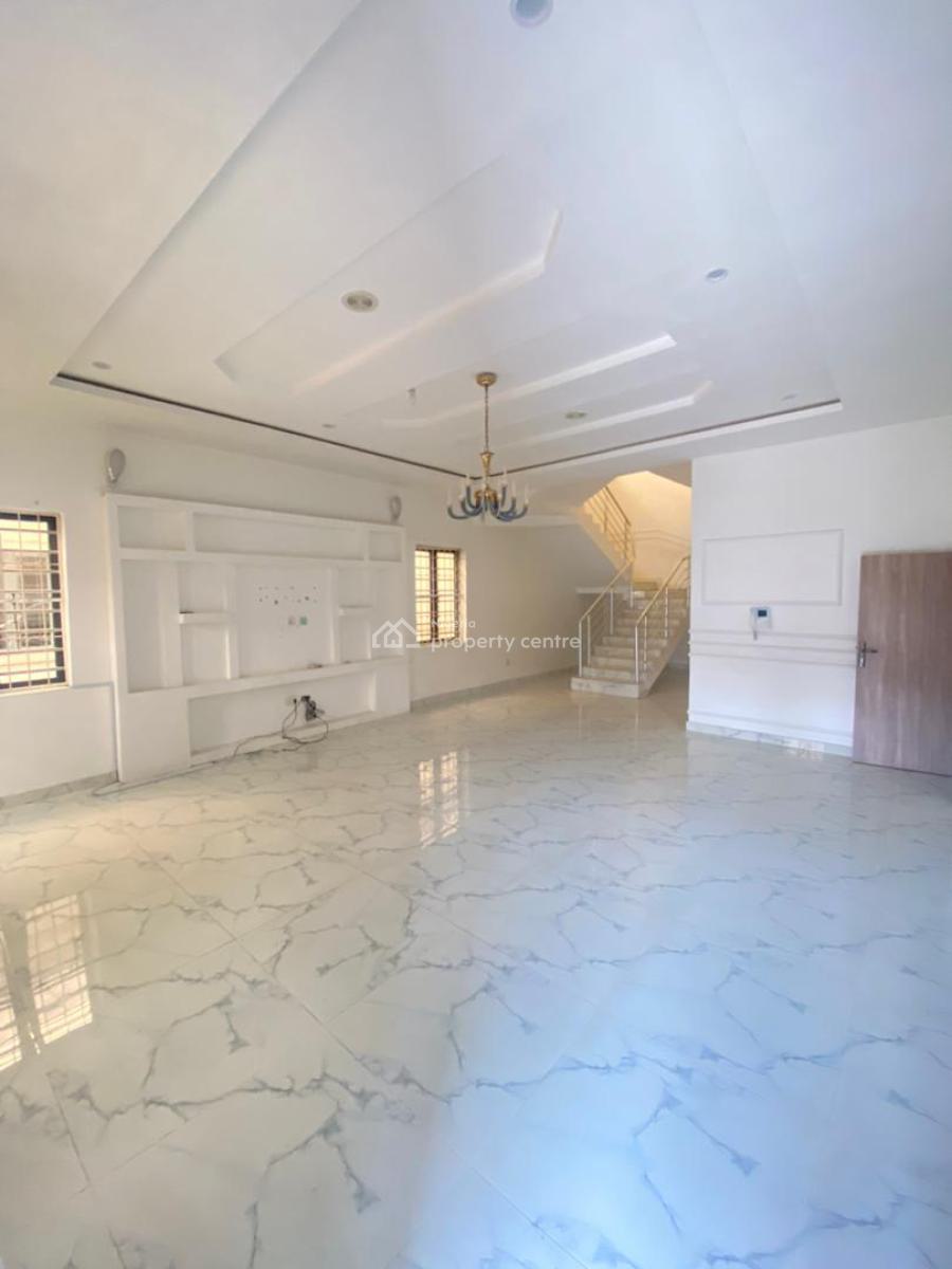 Luxury 5bedroom Detached House with Bq, Chevron Drive Lekki Lagos, Lekki, Lagos, Detached Duplex for Rent