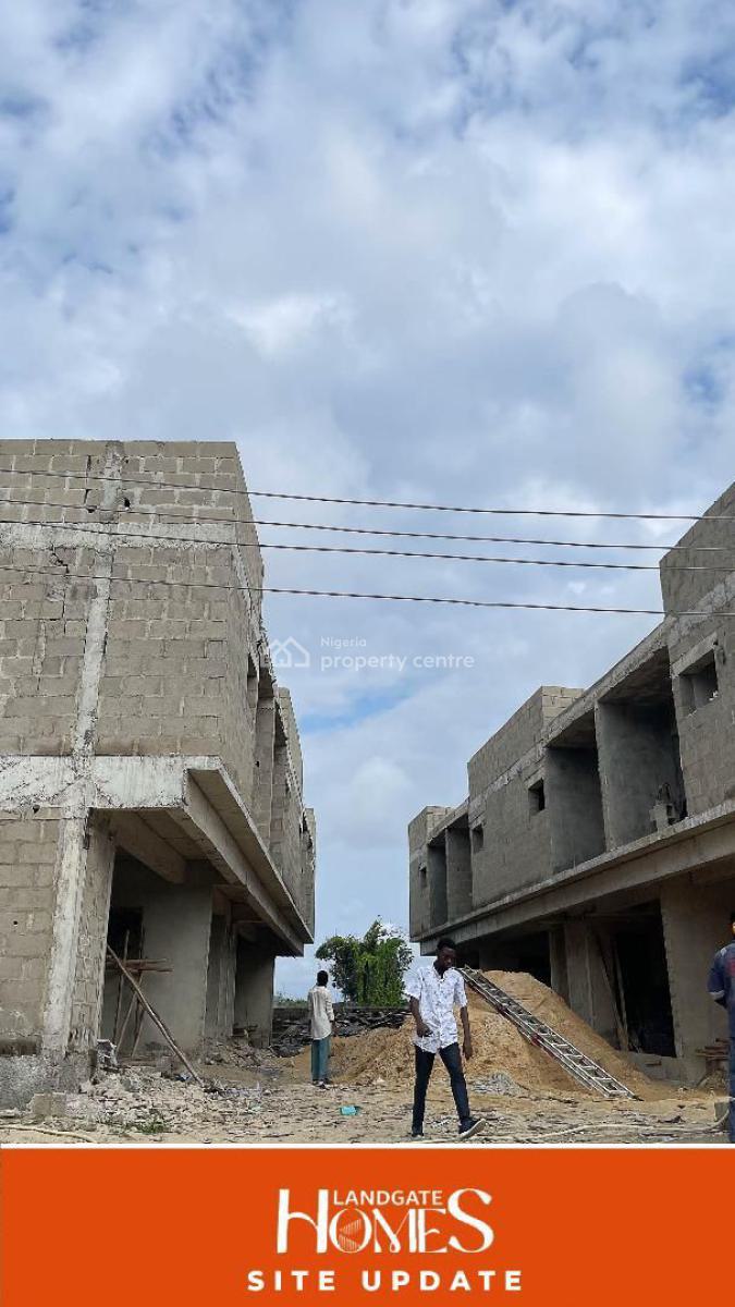 Luxurious 3 Bedroom Terraced Duplex +bq, Hitech Road, Ajah, Lagos, House for Sale
