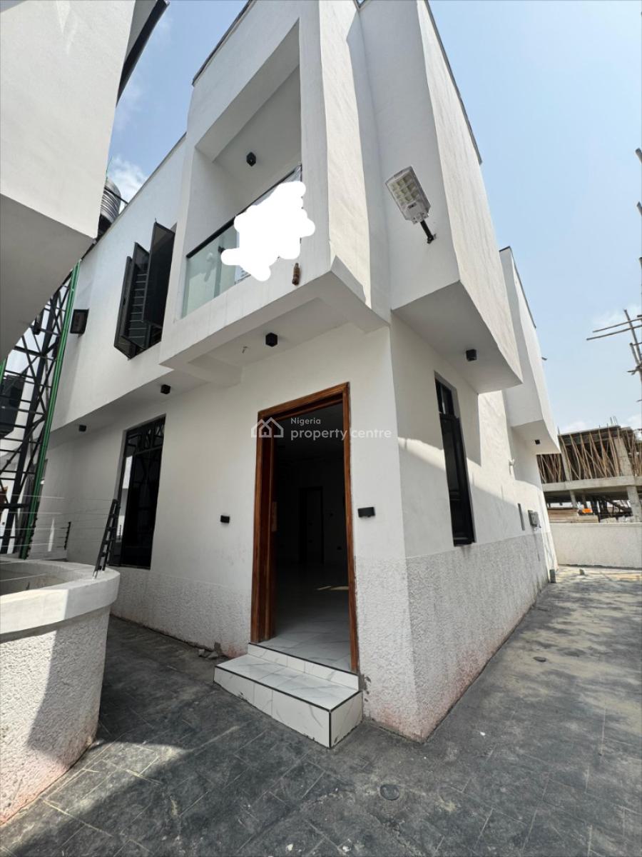Newly Built 4 Bedroom Semi Detached Backhouse, Ikota, Lekki, Lagos, Semi-detached Duplex for Sale