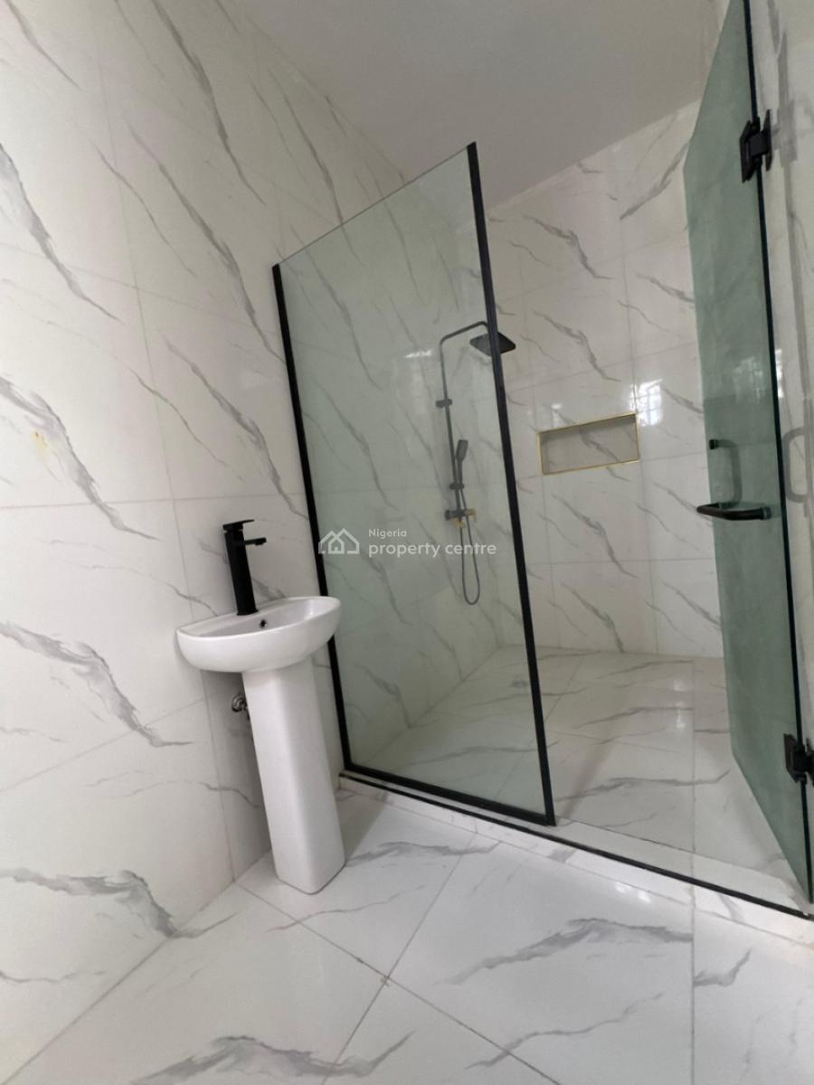 Newly Built 4 Bedroom Semi Detached Backhouse, Ikota, Lekki, Lagos, Semi-detached Duplex for Sale