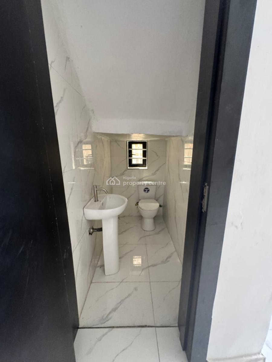 Newly Built 4 Bedroom Semi Detached Backhouse, Ikota, Lekki, Lagos, Semi-detached Duplex for Sale