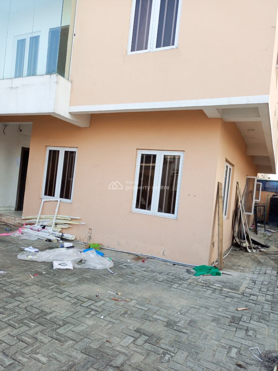 Commercial Or Residential 5bedroom with Bq N Security House, Osapa, Lekki, Lagos, Semi-detached Duplex for Rent