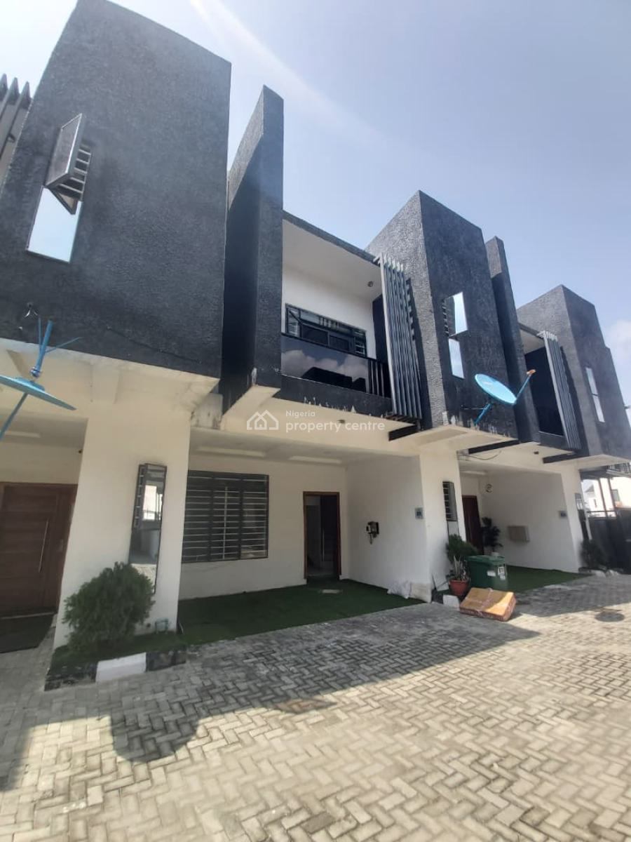 Exquisite 4 Bedroom Terrace Duplex, Riverside Court, Lekki Phase 2, Lekki, Lagos, Terraced Duplex for Sale
