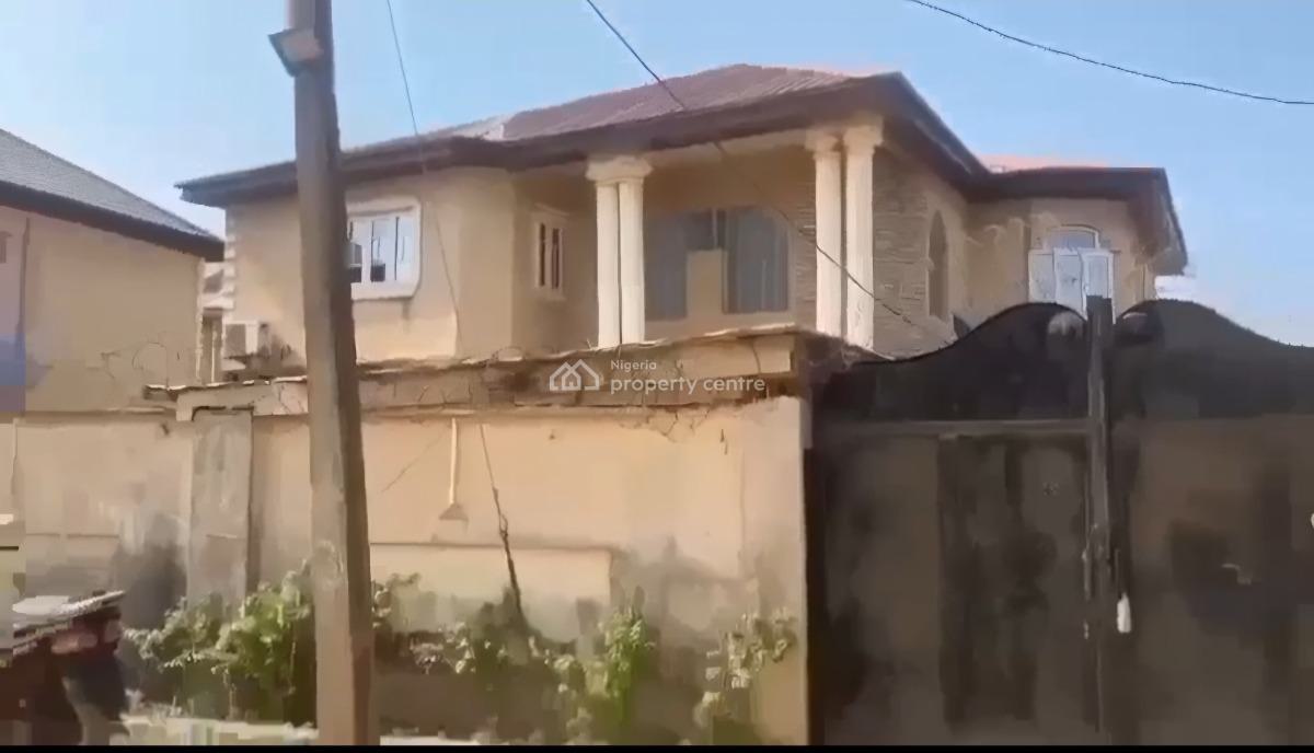 Well Built 5 Bedroom Duplex with 2 Units of 2 Bed in a Secured Area, Magboro, Magboro, Ogun, Detached Duplex for Sale