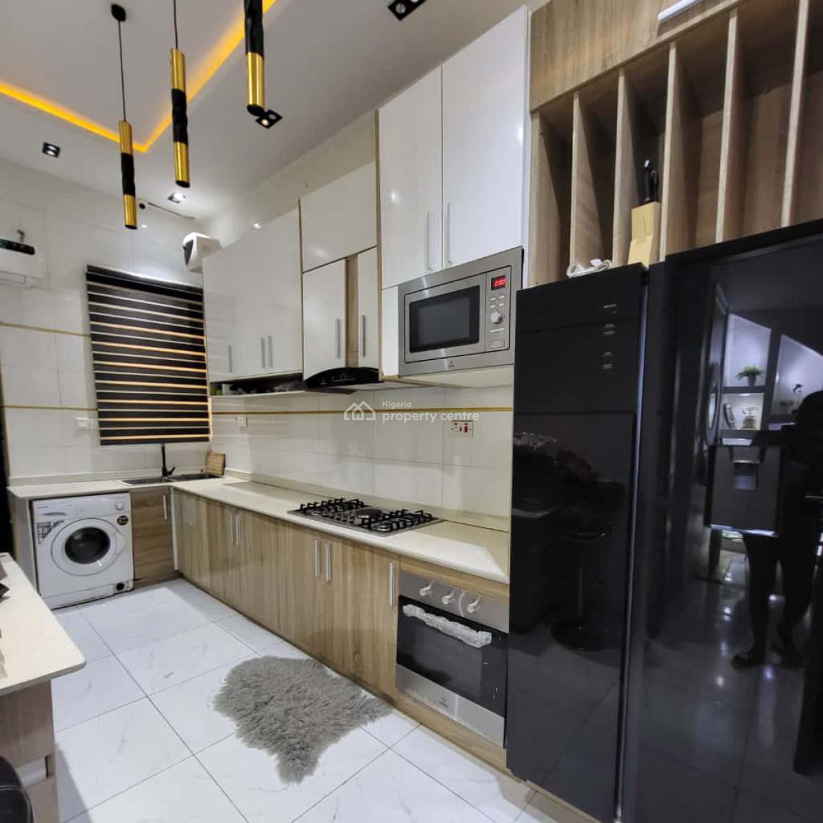 Exquisite 4 Bedroom Fully Furnished Terrace Duplex, Riverside Court, Lekki Phase 2, Lekki, Lagos, Terraced Duplex for Sale