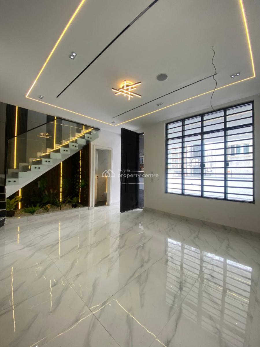 Exquisite Built  4bedroom Terrace Duplex with Bq, Ikate, Lekki, Lagos, Terraced Duplex for Rent