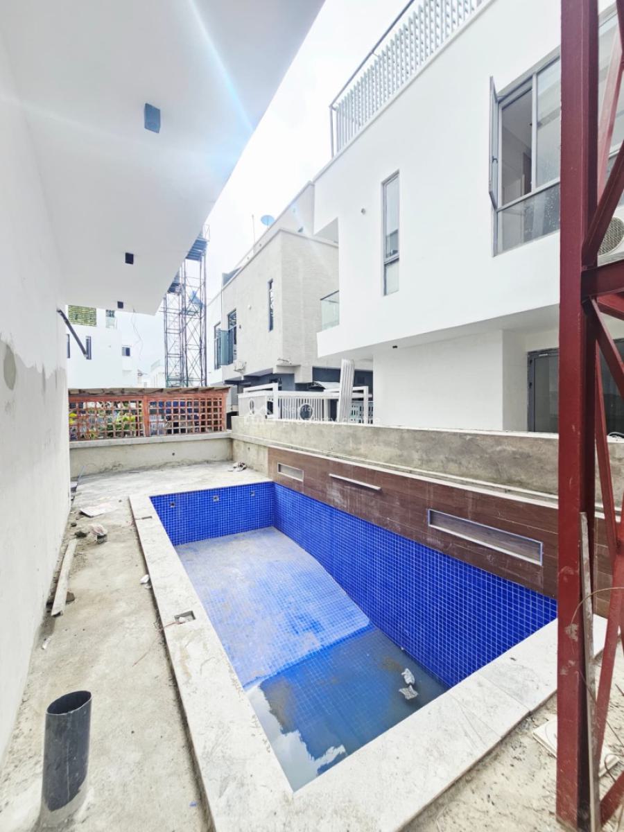 Contemporary 5 Bedroom Detached Duplex with Pool,cinema and Bq, Osapa London, Osapa, Lekki, Lagos, Detached Duplex for Sale