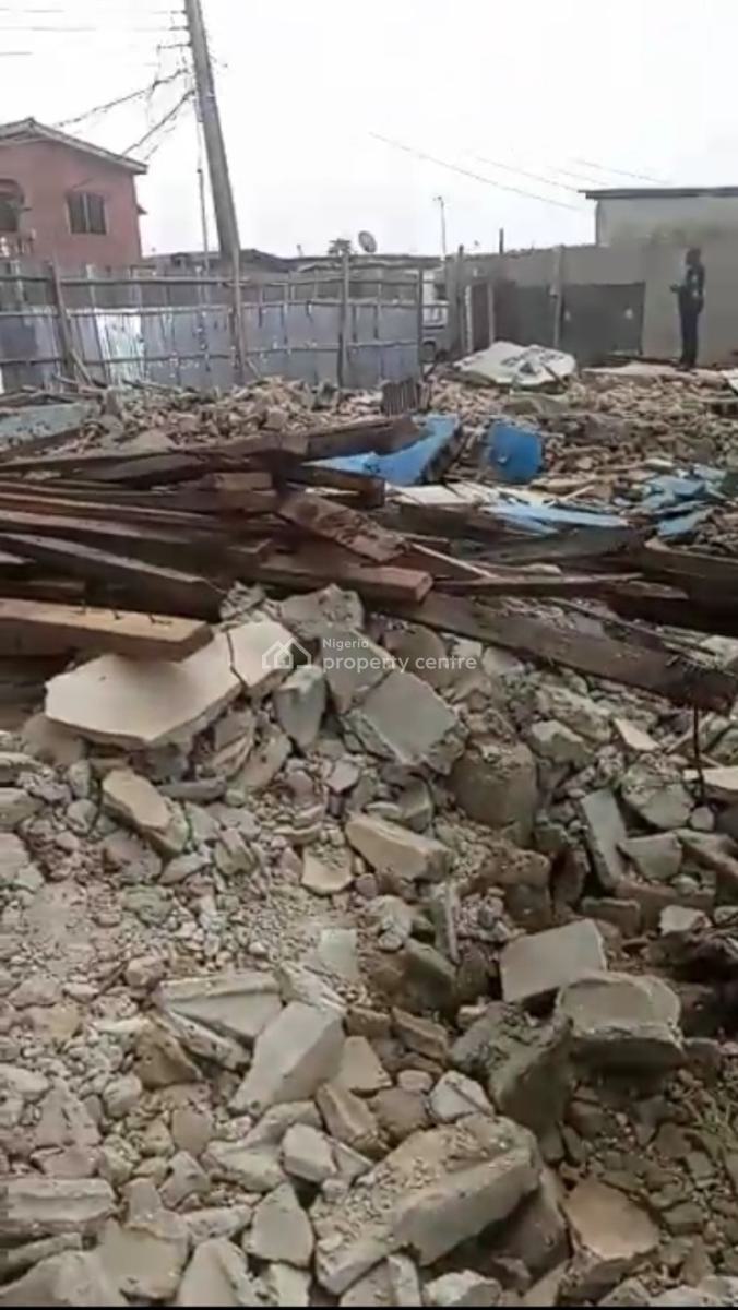 Half Plot of Land in a Secured Area, Bariga, Shomolu, Lagos, Residential Land for Sale