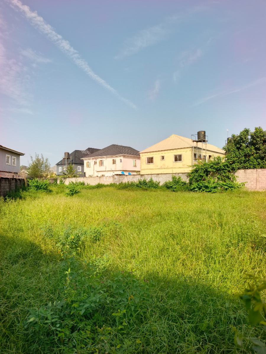 Smart 100% Dry Land By 1,207sqm with Fence, Along Ogombo Expressway Ajah Lagos., Ajah, Lagos, Mixed-use Land for Sale