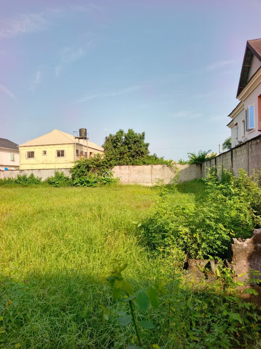 Smart 100% Dry Land By 1,207sqm with Fence, Along Ogombo Expressway Ajah Lagos., Ajah, Lagos, Mixed-use Land for Sale