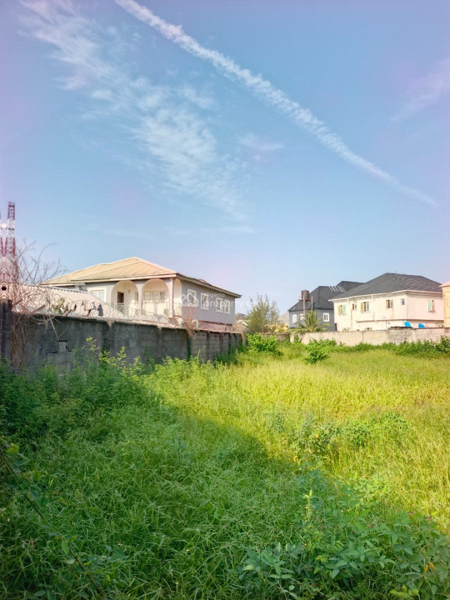 Smart 100% Dry Land By 1,207sqm with Fence, Along Ogombo Expressway Ajah Lagos., Ajah, Lagos, Mixed-use Land for Sale