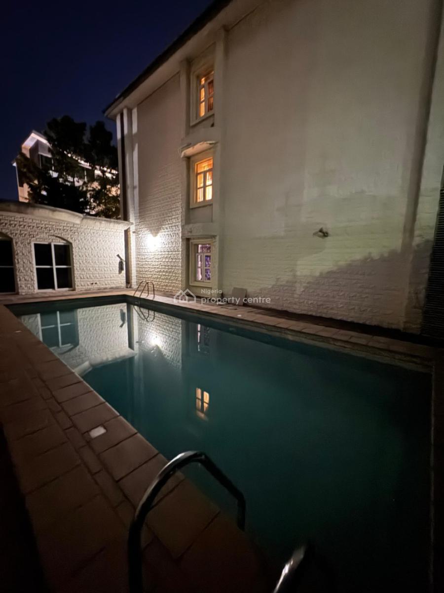 Furnished 3 Bedroom Terrace with Bq and Swimming Pool, Banana Island, Ikoyi, Lagos, Terraced Duplex for Rent
