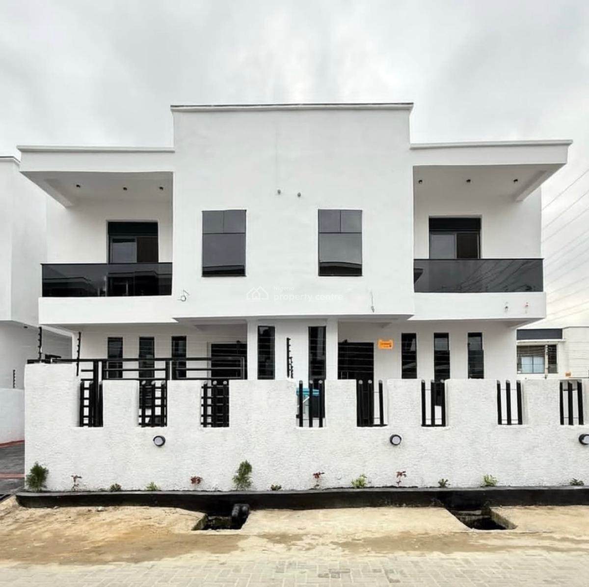 Brand New 4 Bedroom Semi Detached Duplex with Bq, Ajah, Ajah, Lagos, Semi-detached Duplex for Sale