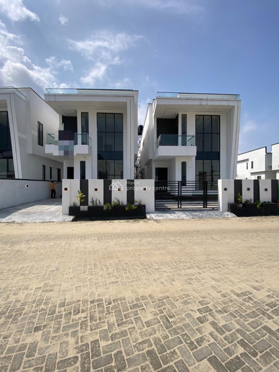 5 Bedroom Fully Detached Duplex with Bq, Lekki Palm City, Ajah, Lagos, Detached Duplex for Sale