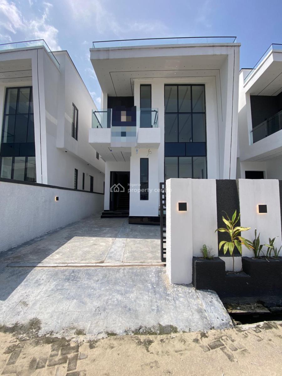 5 Bedroom Fully Detached Duplex with Bq, Lekki Palm City, Ajah, Lagos, Detached Duplex for Sale