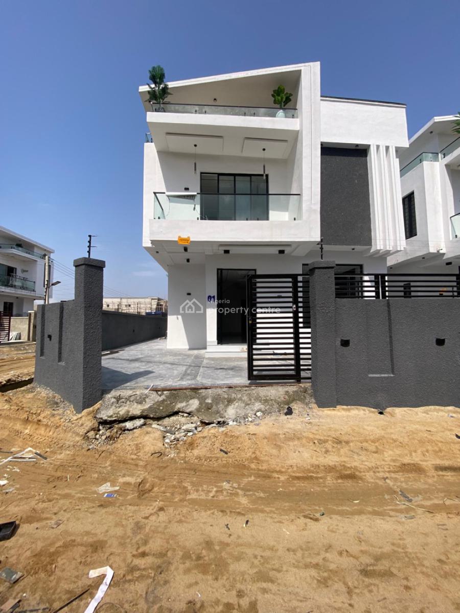 4 Bedroom Fully Detached Duplex with Bq, Lekki Palm City, Ajah, Lagos, Detached Duplex for Sale
