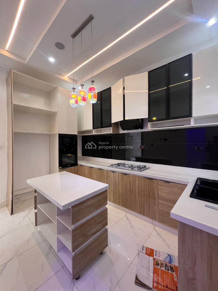 Elegant 4 Bedroom Semi-detached Duplex with Bq, Located in Ajah, Less Than 10 Minutes From Abraham Adesanya, Ajah, Lagos, Detached Duplex for Sale