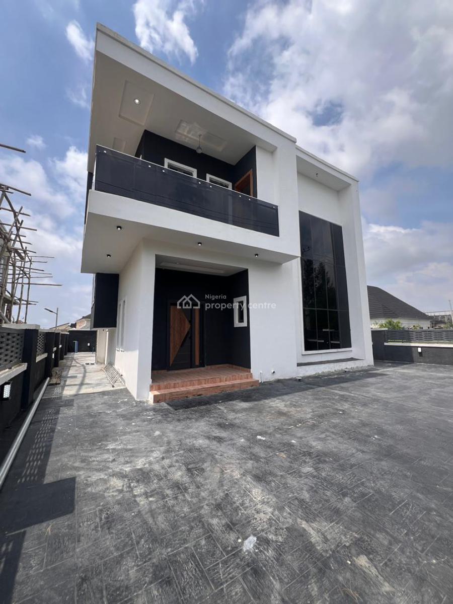 Luxury 4 Bedroom Detached Duplex with Bq in a Secured Estate, Royal Garden Estate, Ajah, Lagos, Detached Duplex for Sale
